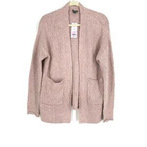 Wild‎ Fable Rose Pink Cardigan XS Soft Knit NWT